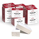 RAYFOOK 感熱ラベルシール 100×150mm【1000枚×2ブロック】感熱シール 感熱ラベル サーマルラベル サーマルラベルシール サーマルラベル用紙 感熱ラベル用紙 プレカットラベル ラベル 配送ラベル 感熱ラベルプリンター専用 配達 感熱ロール紙 シール  業務用 100mm 150mm BPAフリー TLZ100150